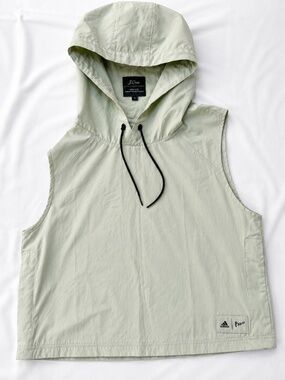 adidas x Parley Hooded Vest Beige Green Small